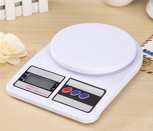 Digital Kitchen Scale SE-400 Stainless Steel White
