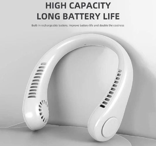 Rechargeable Neck Fan 200mAh Long Battery Life