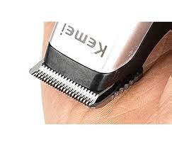 Rechargeable Men's Hair & Beard Trimmer KM-666 Stainless Steel