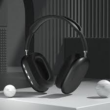 P9 Headphones Black ABS Lightweight Durable